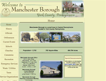 Tablet Screenshot of manchesterborough.com